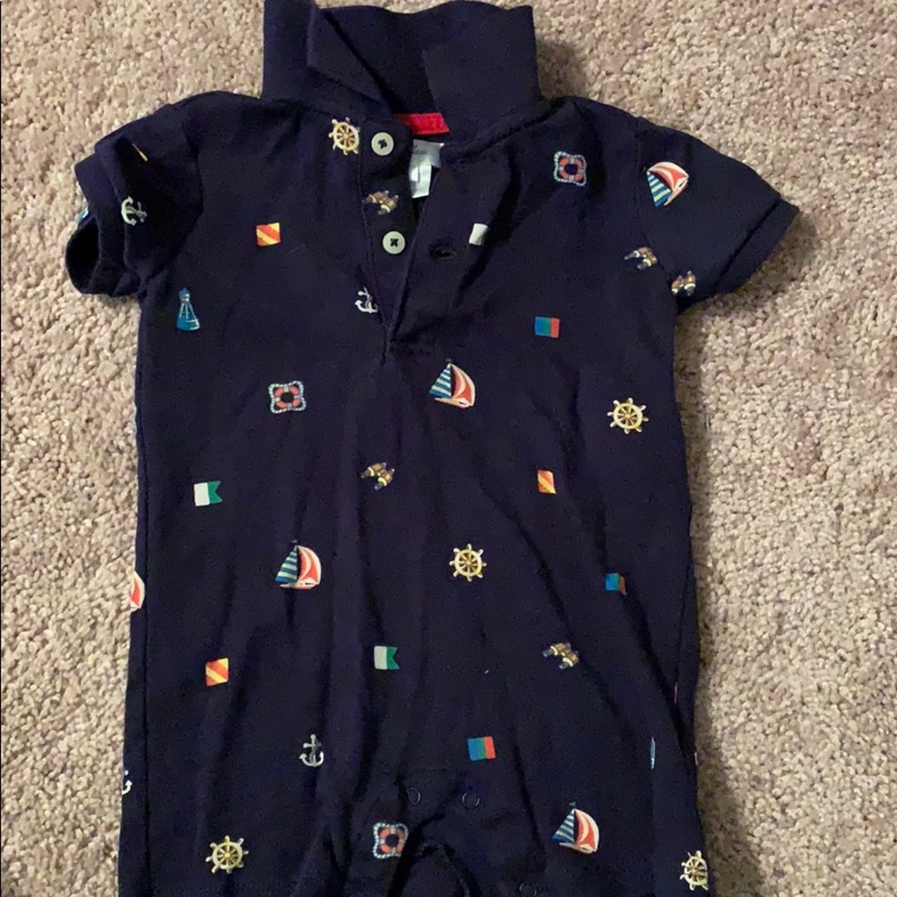 Polo onesie